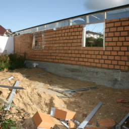 Agrandissement terrasse pour espace de jeu pour enfants Le Pradet